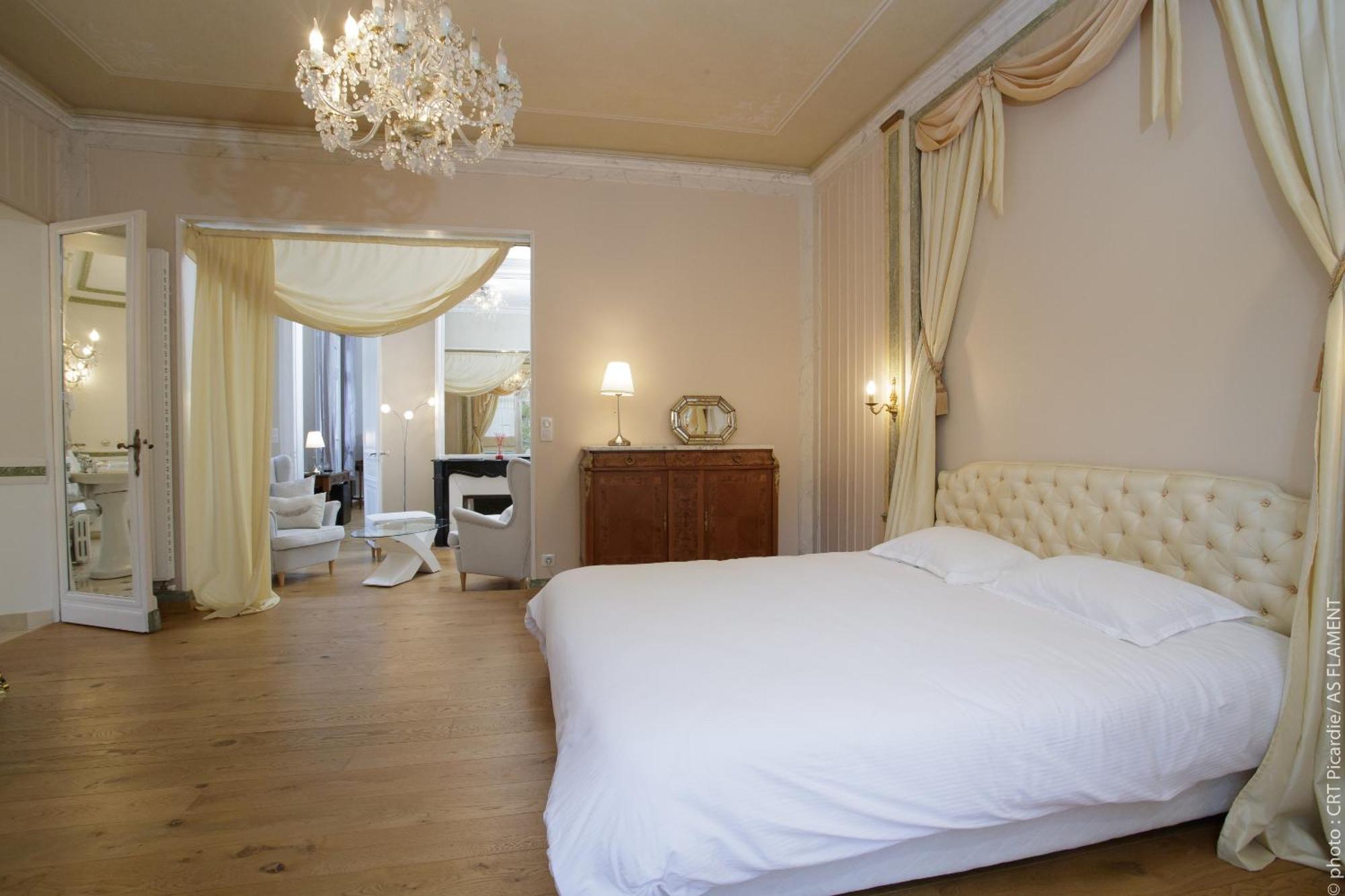 Château De Breuil Bed & Breakfast Bruyères-et-Montbérault Cameră foto