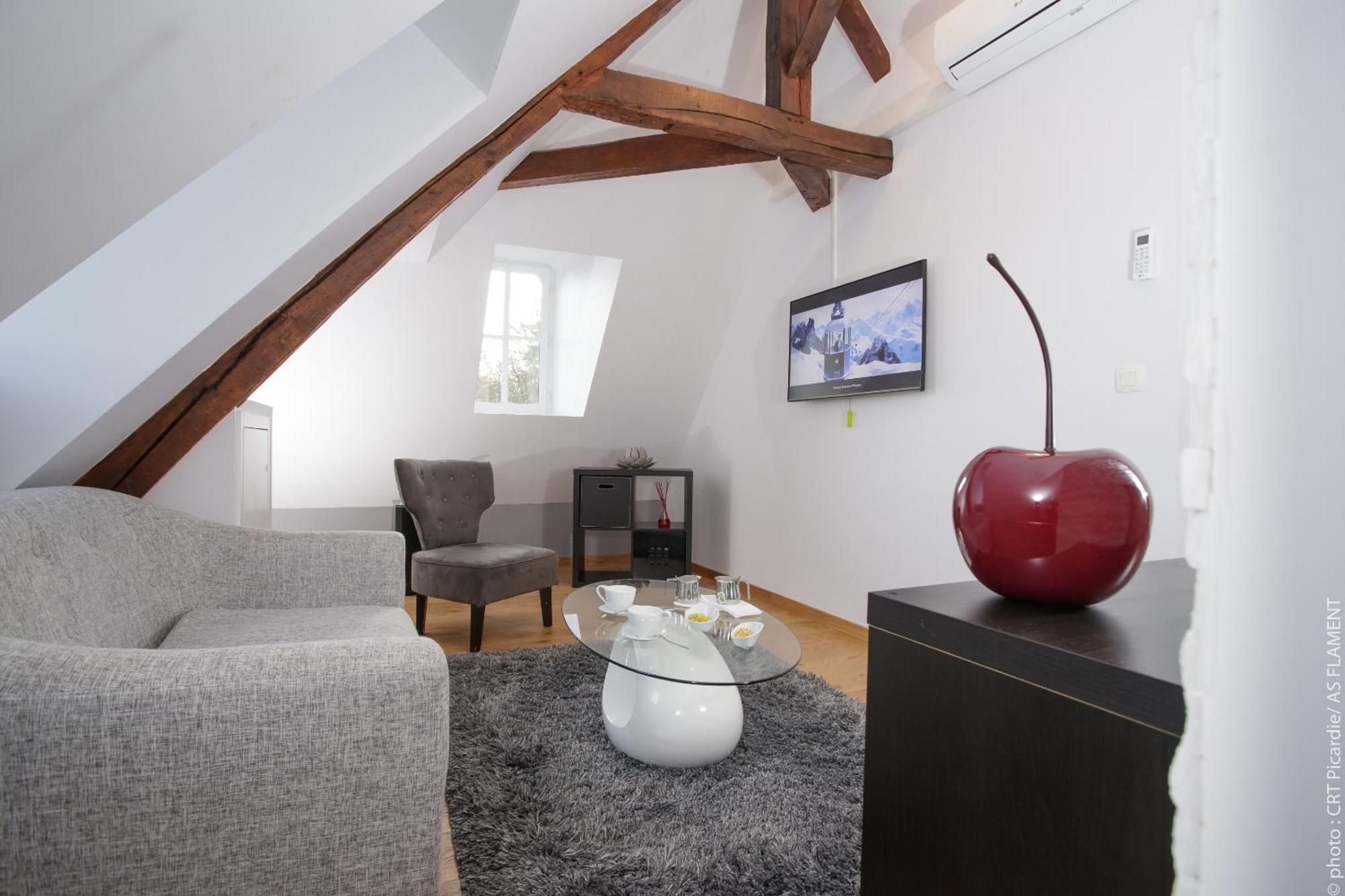 Château De Breuil Bed & Breakfast Bruyères-et-Montbérault Cameră foto