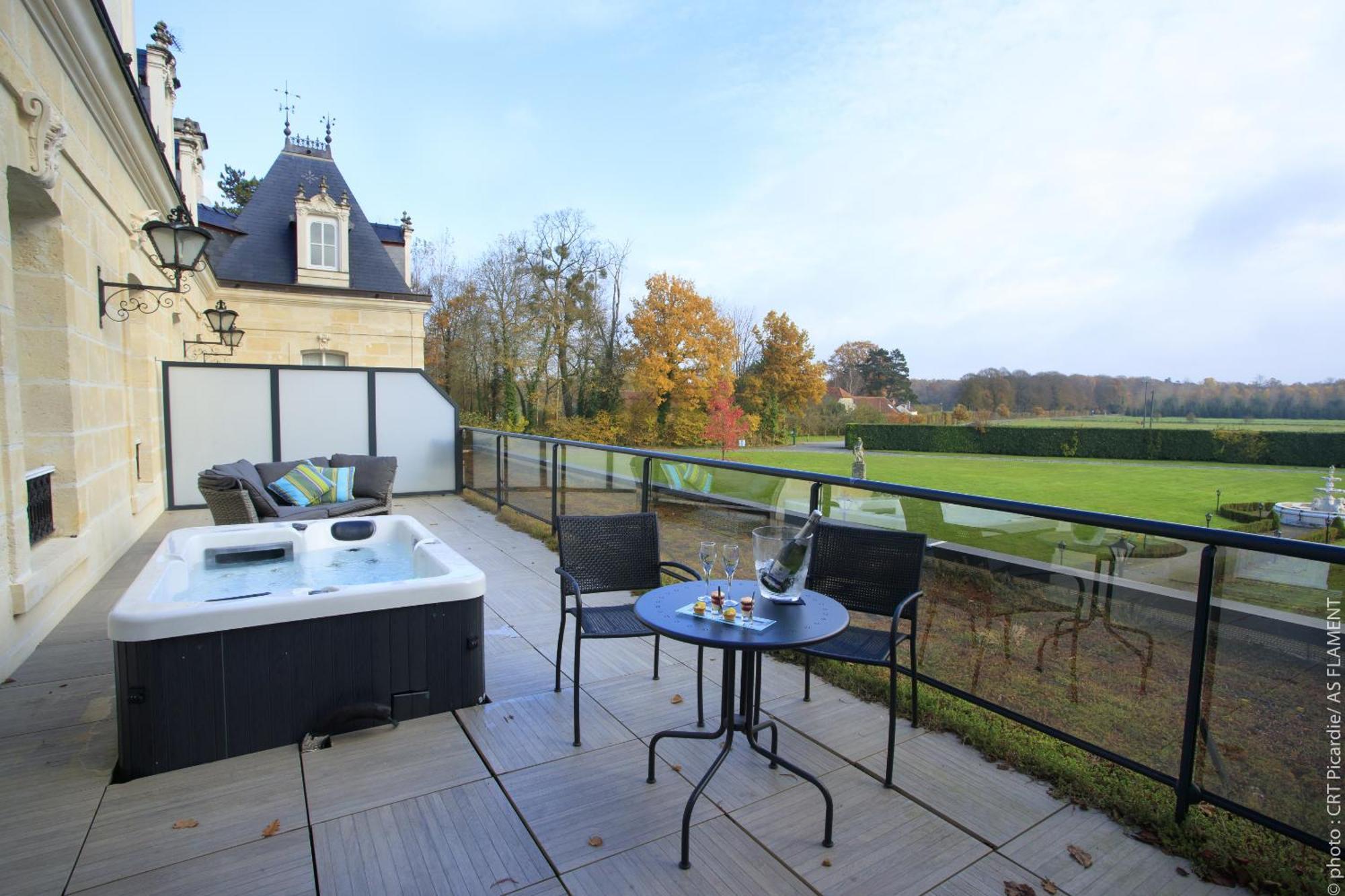 Château De Breuil Bed & Breakfast Bruyères-et-Montbérault Cameră foto